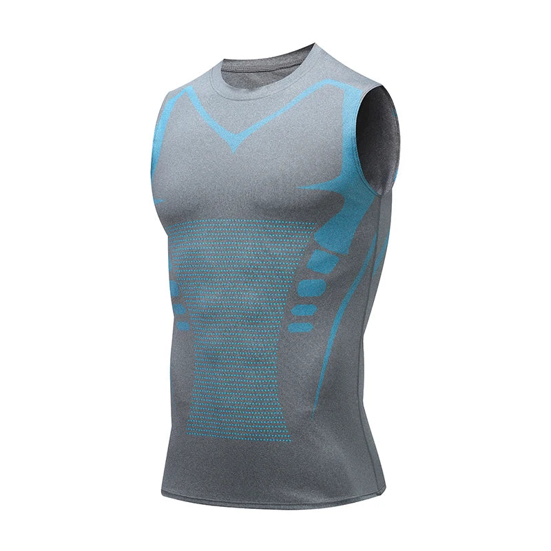 Compression Tank Top Men Gym Shirt Sleeveless