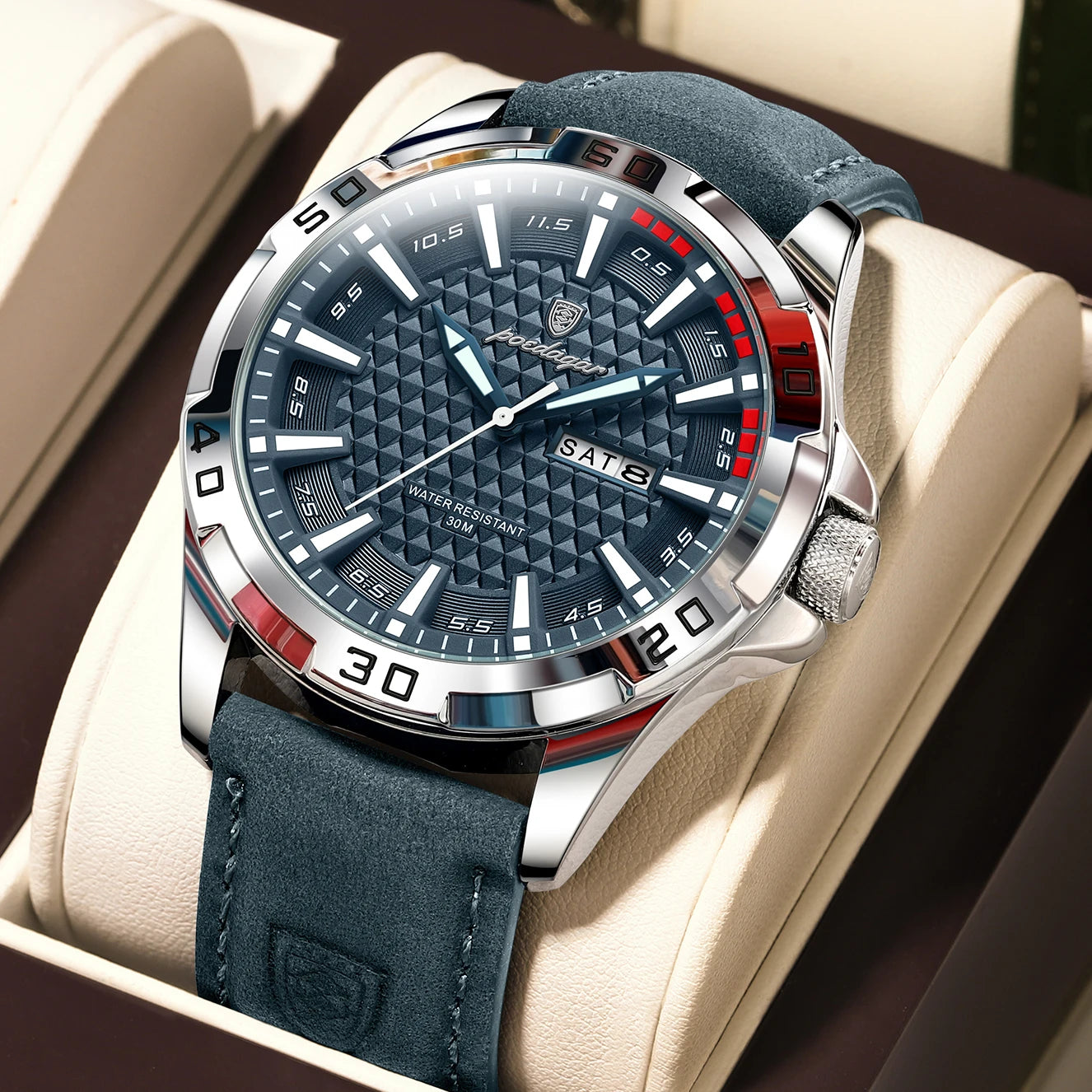 POEDAGAR Original Man Wristwatch