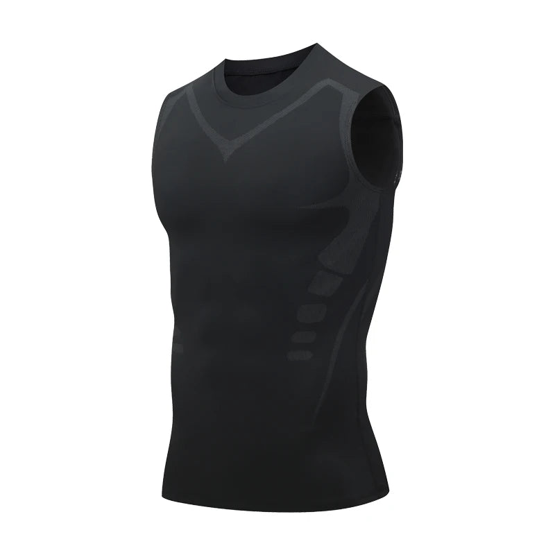 Compression Tank Top Men Gym Shirt Sleeveless