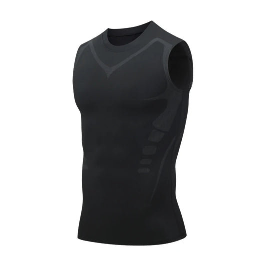 Compression Tank Top Men Gym Shirt Sleeveless