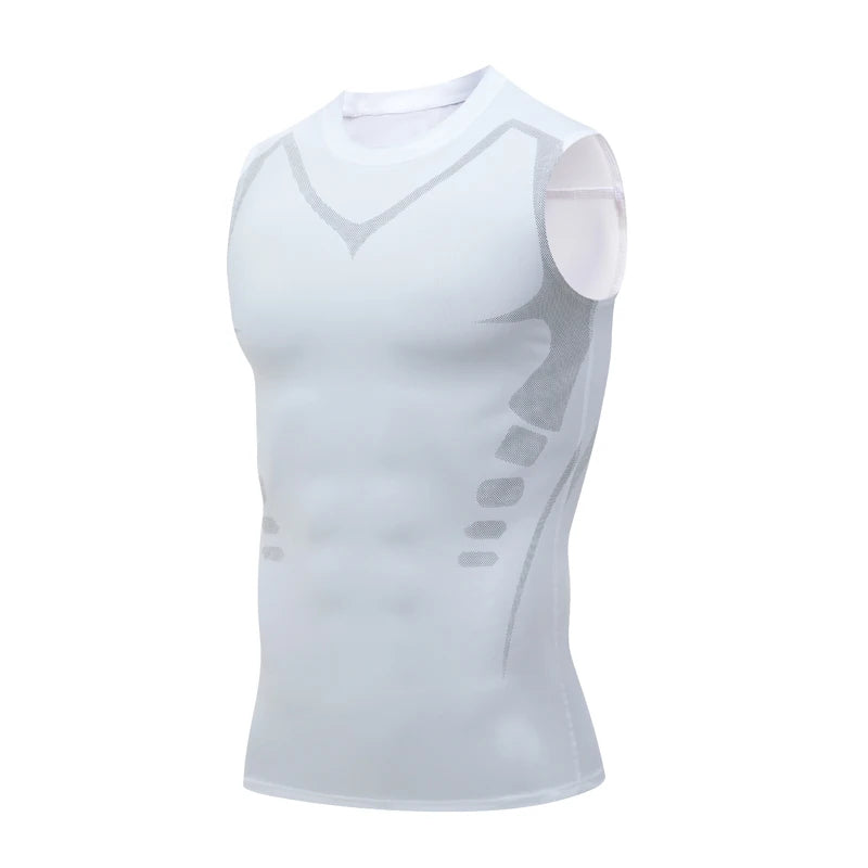 Compression Tank Top Men Gym Shirt Sleeveless