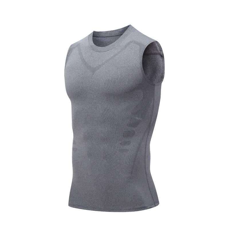 Compression Tank Top Men Gym Shirt Sleeveless