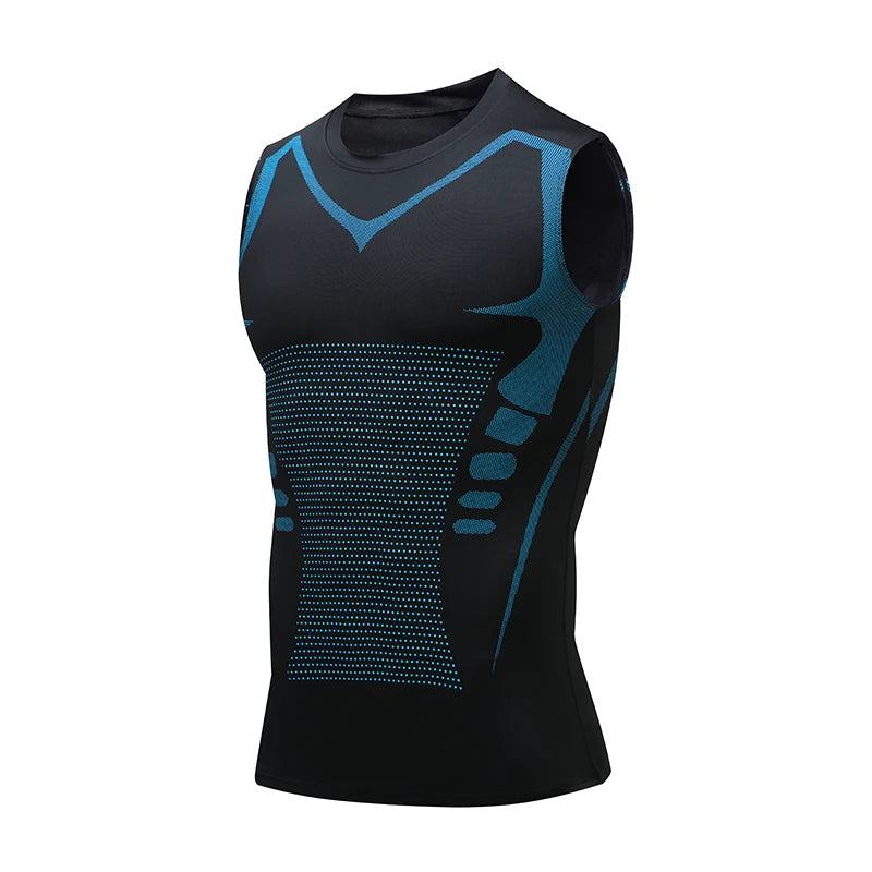 Compression Tank Top Men Gym Shirt Sleeveless